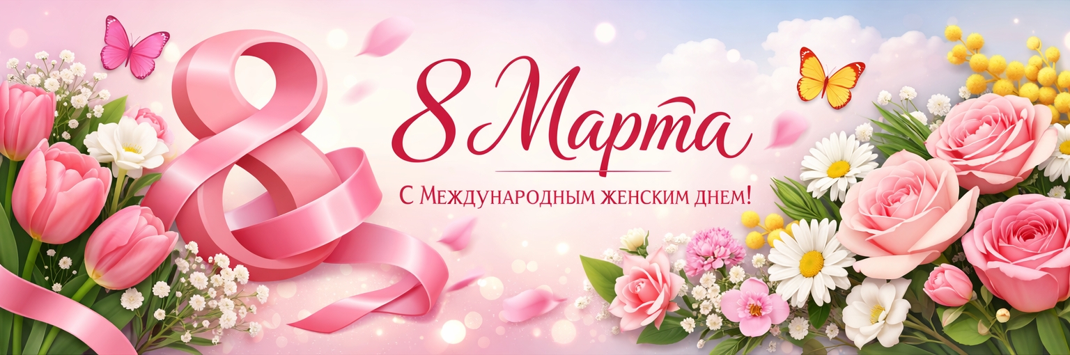 Поздравляем с 8 марта!